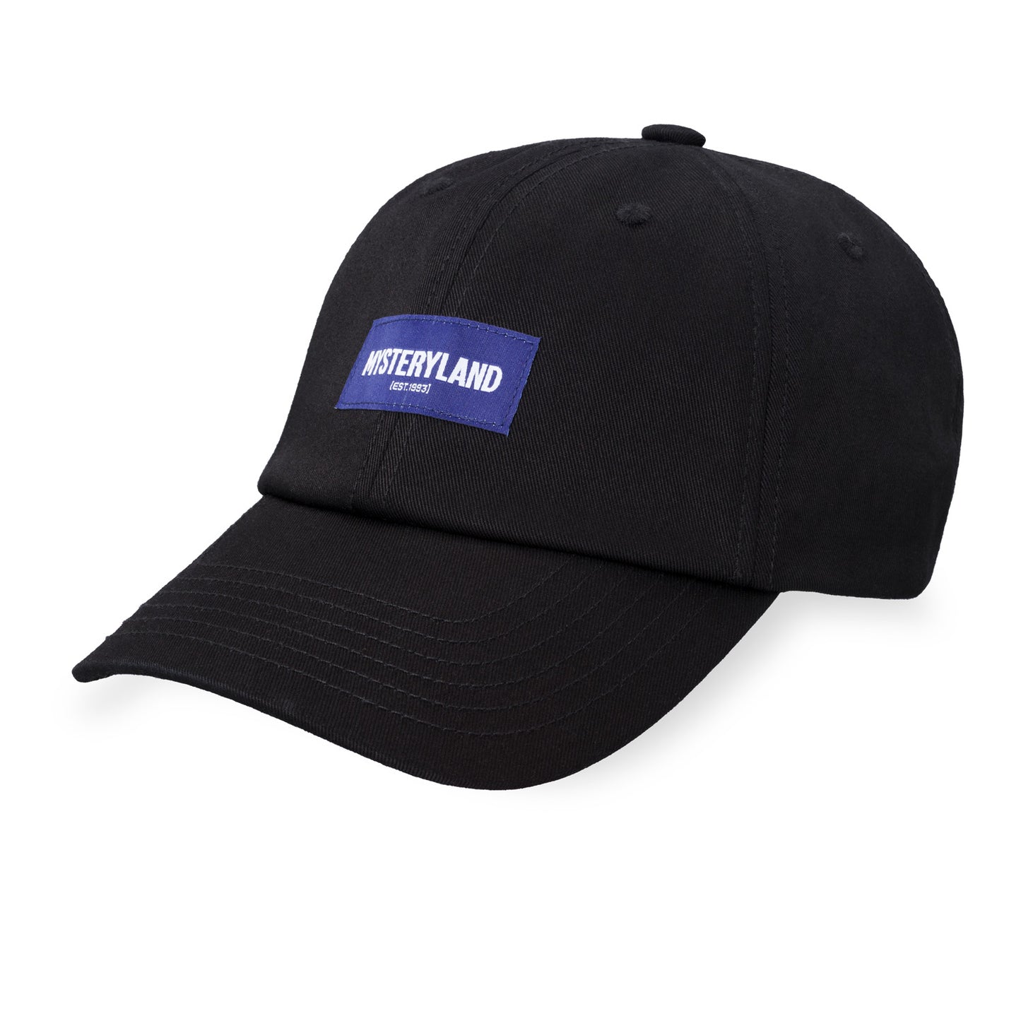 Baseball cap blue label