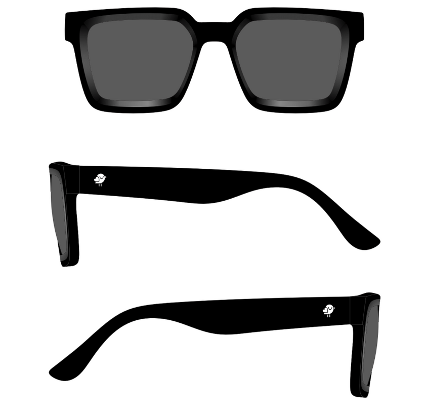 Mysteryland Sunglasses Black