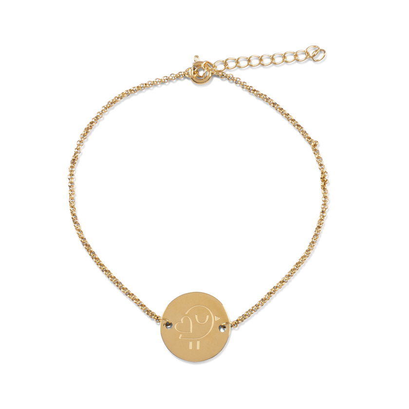 Mysteryland Bracelet Coin Gold