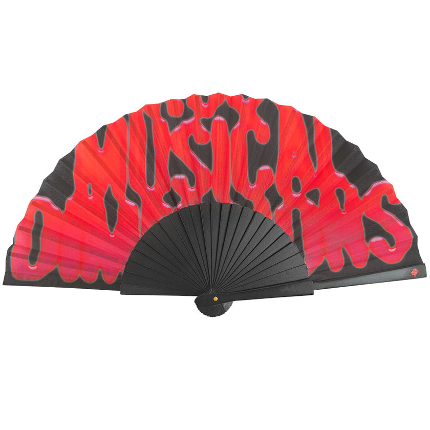 Mysteryland Handfan Black/Red